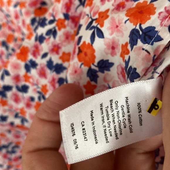 Talbots floral button down top - Picture 5 of 5